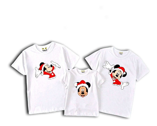 Camisetas Personalizadas Navidad Combo Familiar  Ref:0295