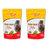 Kit 2 Ração Tico-tico Mix Premium - 500g - Canto Forte