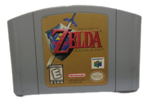 The Legend Of Zelda Ocarina Del Tiempo Nintendo 64 Original 