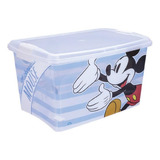 Caixa Organizadora Brinquedos Infantil Mickey Mouse Grande