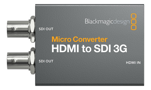 Blackmagic Micro Converter Hdmi A Sdi 3g Con Fuente 