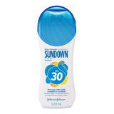 Protetor Solar Sundown Hidratante Fps 30 Com 120ml