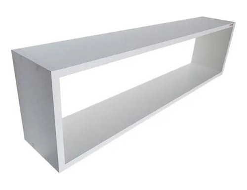 Nicho Para Coleções Em Mdf Branco Brinquedos E Dvd