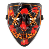 Halloween Scary Led Purge Mask Para Festival, Fiesta