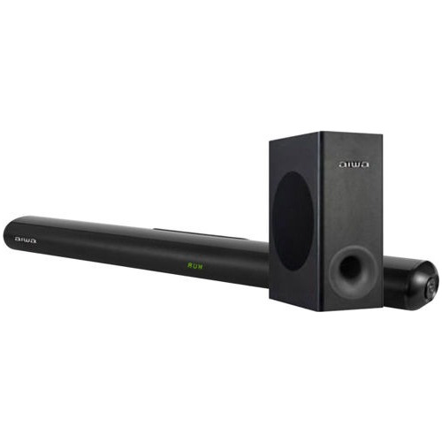 Sound Bar Bluetooth Cabo Optico Usb Awsbh21ww  - Aiwa