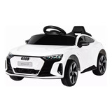 Auto A Batería Audi E-tron Gt Para Niños 12 V-radio Control