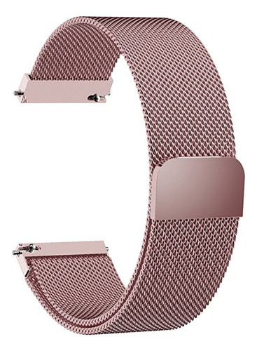 Poolsy Pulseira Magnética Compatível Com Colmi P71 E Fossil Bq1051 Cor Rose Pink