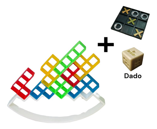 Tetris Balance Juego De Equilibrio + Regalo Ta Te Ti