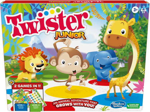 Juego Hasbro Gaming Twister Junior, Animal Adventure Tapete