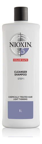  Nioxin 5 Cleanser Shampoo Anticaida 1000ml Tratado Quimicos