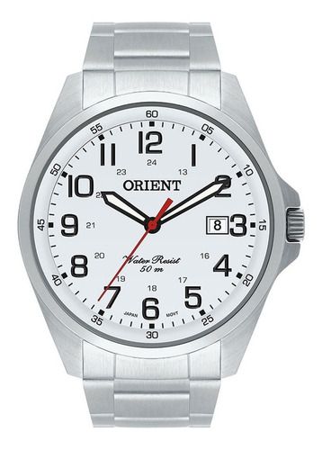 Relógio Orient Masculino Mbss1171 S2sx  Branco 