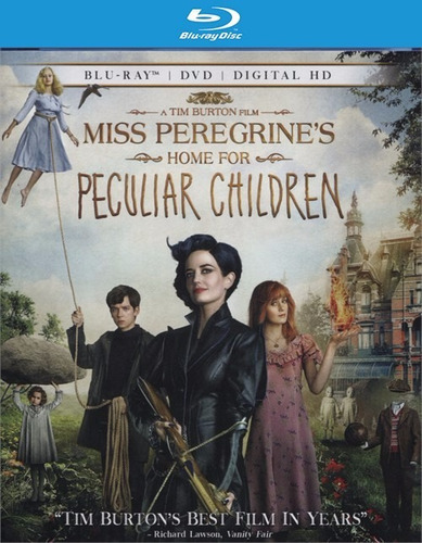Blu-ray + Dvd Miss Peregrine´s Home For Peculiar Children
