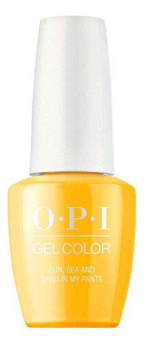 Esmalte De Uñas Semi-permanente Opi Gel Color L Color L23 Sun Sea & Sand In Your Pants