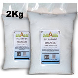 Fertilizante Sulfato De Magnésio 2kg Adubo Ferti Hidroponia