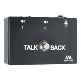 Pedal Talkback - Com Botão De Trava. (tbt01) Talkback