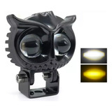 Farol Neblinero Proyector Led Doble Luz Blanca + Ambar Moto