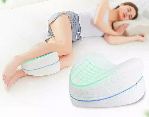 Almohada Ortopedica Soporte Pierna Rodilla Descanso Espalda