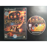 The Lord Of The Rings The Third Edge Ps2 Playstation 2 Origi