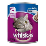 Alimento Whiskas Adultos Whiskas Gatos  Para Gato Adulto Todos Los Tamaños Sabor Paté De Atún En Lata De 340 g