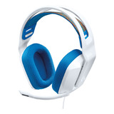 Auriculares Logitech G335 Gamer Microfono 3,5 Mm Blanco