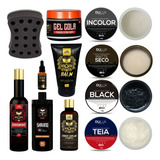 Kit Barba Cabelo Dulux Balm E Pomada Shaving - 11 Produtos