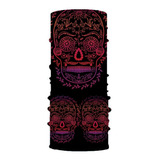 Bandana Calavera Mexicana Deportiva Día De Muertos Halloween