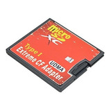 Adaptador De Memorias Micro Sd Tf A Cf Compact Flash Tipo I