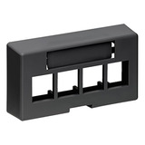 Leviton 49910-ee4 Placa Frontal Modular De Muebles De Profun