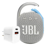 Altavoz Bluetooth Portátil Jbl Clip 4 Eco (blanco) + Paquete