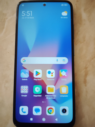 Celular Xiomi Redmi Note 10 S Color Azul Acero Optimo