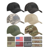 6 Sombreros De Parche Militar Táctico, Sombrero De Ope...