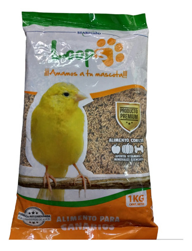 Alimento Premium Canario 1 Kg Loops