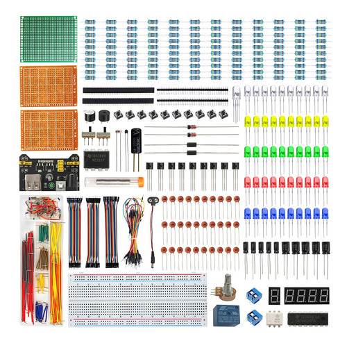 Wayintop Electronics Component Fun Kit W/e-book, Upgraded E.