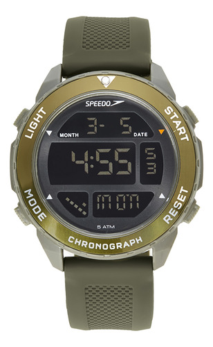 Relógio Speedo Masculino Verde Militar 15053g0evnv2