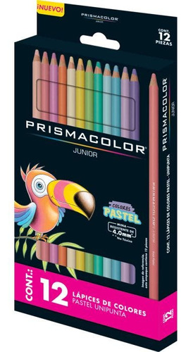 Estuche C/12 Colores Prismacolor 2135896 Junior Redondos Pas