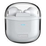 Audifonos Lenovo Xt96 Color Blanco. Color De La Luz Celeste