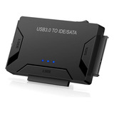 Samherome Adaptador De Disco Duro Usb 3.0 A Ide/sata, Conver