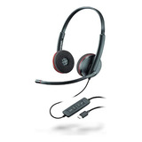 Headset Poly Plantronics Blackwire C3220 Usb
