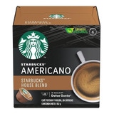 Starbucks Americano Capsulas Nescafe Dolce Gusto 102gr