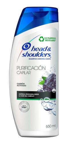 Head & Shoulders Shampoo Carbon 650 Ml
