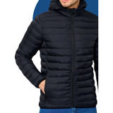 Jaqueta Puffer De Frio Intenso Forrada Impermeável Inverno