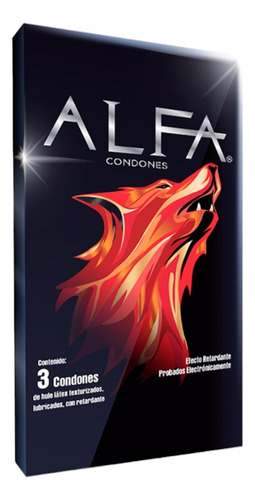 Condon Alfa Texturizado 9 Pack 