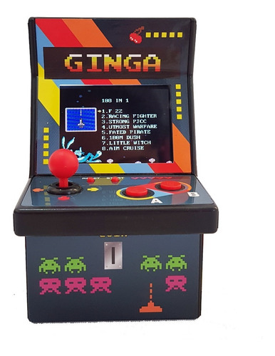 Videojuego Arcade 108 Juegos 3 Bateria Tipo 2a