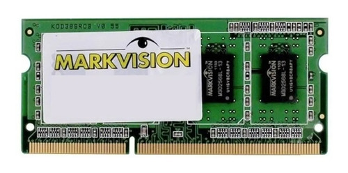 Memoria Ram Color Verde 4gb Ddr3l Lenovo G465  Markvision