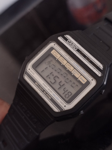 Relogio Casio 1985 Melody Musical = Game Jogo Citizen Seiko 