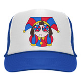 Gorra Trucker Payaso Pom De Digital Circus, Unisex/unitalla