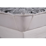 Pillow Top King Size Estampado Dupla Face 100% Algodão 180f