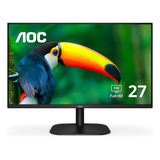 Monitor Ips Full Hd Aoc 27b2h 27, Sin Marco De 3 Lados Y Ul.