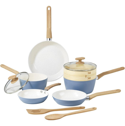 Juego De Utensilios De Cocina Goodcook Inducción De Ceramica