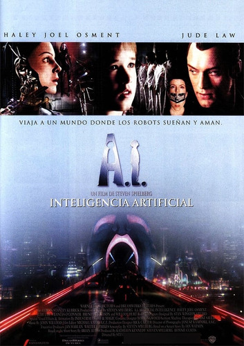 A. I. Inteligencia Artificial Dvd Digipack Región 2 / Pal 